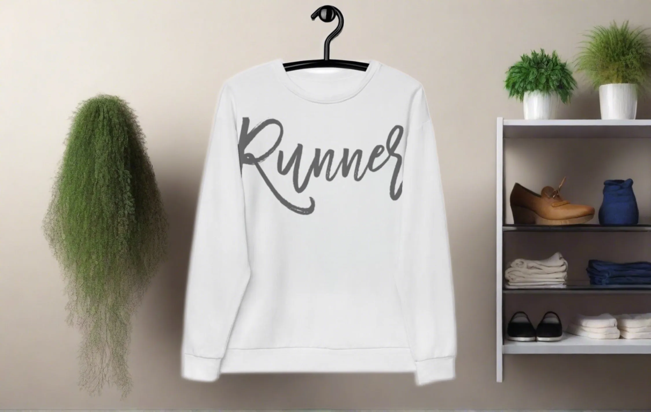 Runner Sweatshirt - Gym   Fitness Shirt