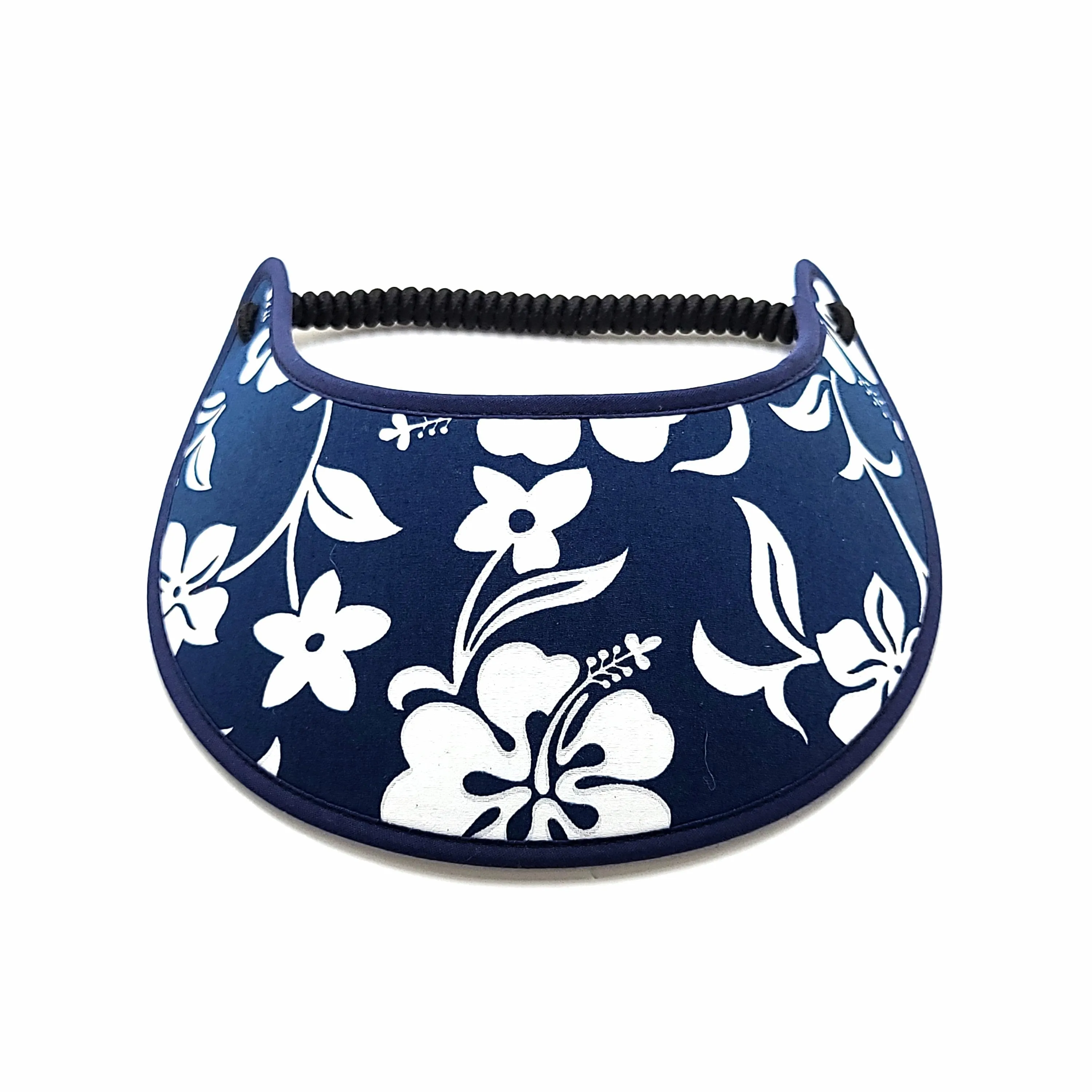 Trimmed Hawaiian and Beachy Patterns Foam Sun Visor