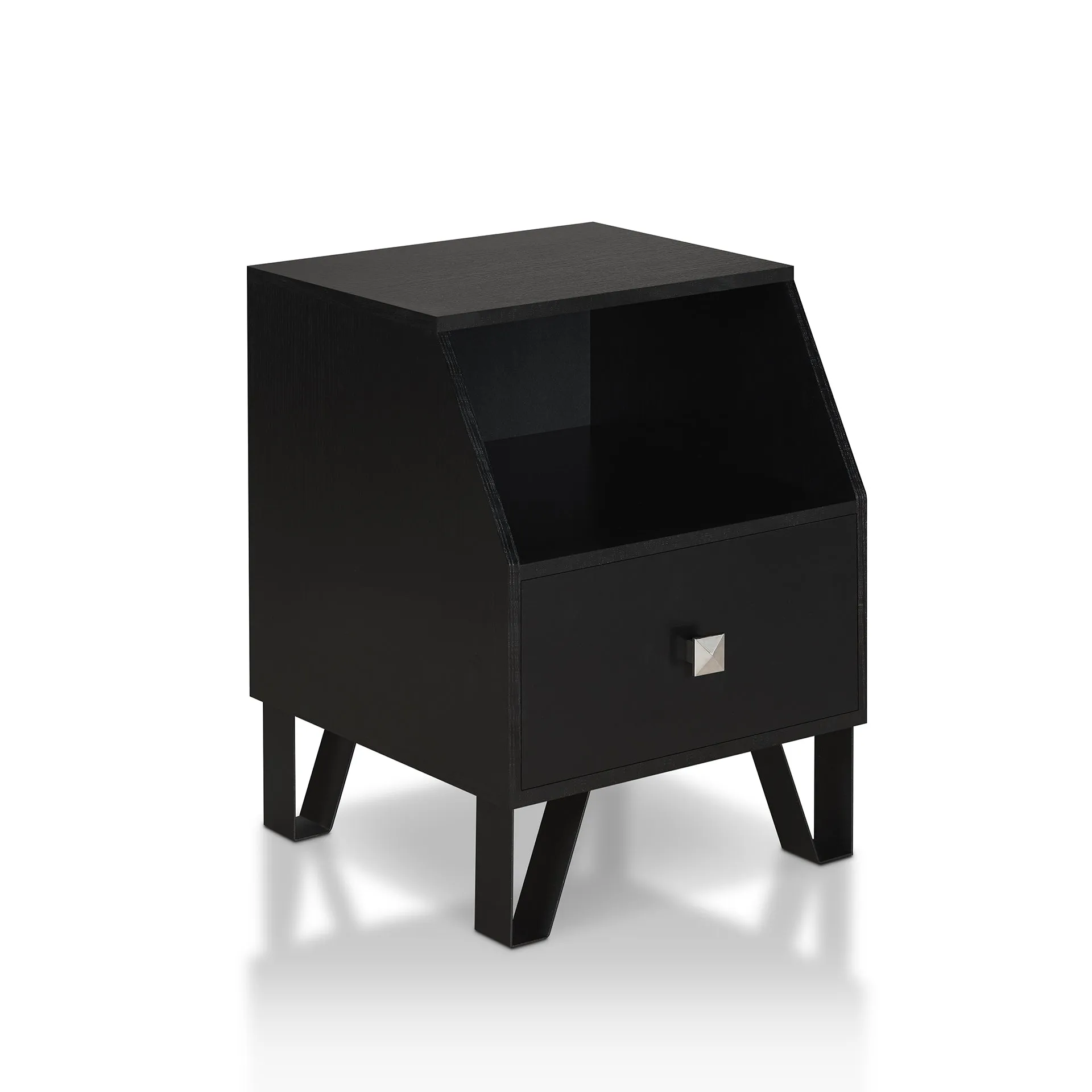 Wofford Contemporary Single-Drawer Side Table