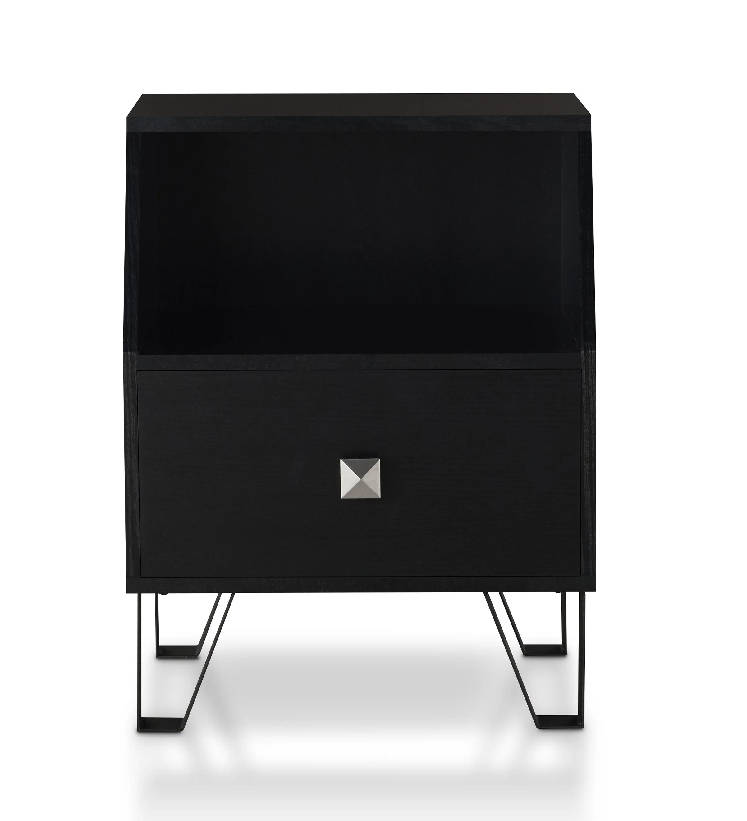 Wofford Contemporary Single-Drawer Side Table