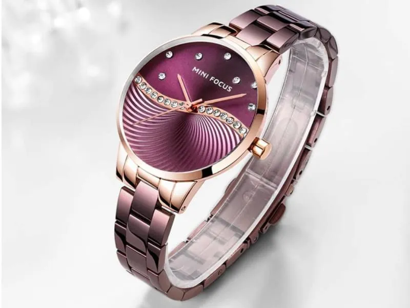 Women's Crystal Wave Multicolor Watches